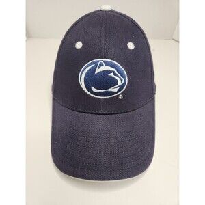 NWT Penn State Nittany Lions Hat Cap Strap Back Adjustable College Football Blue
